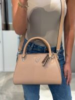 Guess - Noelle Luxury Satchel - Beige