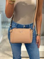 Guess - Noelle Tri Compartment Xbody - Beige