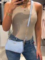 Guess - Betula Mini crossbody Top Zip - Blauw