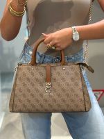 Guess - Zamira Luxury Satchel - Bruin