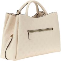 Guess - Phoebe Lrg Girlfriend Satchel - Wit