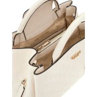 Guess - Phoebe Lrg Girlfriend Satchel - Wit