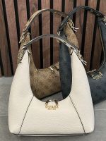 Guess - Calista Top Zip Shoulder Bag - Zwart