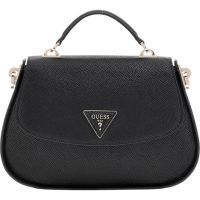 Guess - Eco Jazlynn Top Handle Flap - Zwart