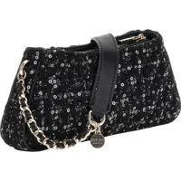 Guess - Giully Top Zip Shoulder Bag - Zwart