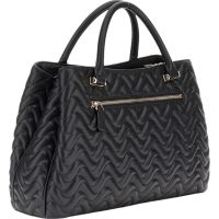Guess - Melisandra Lrg Tri Comp Satchel - Zwart