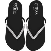 Guess - Flip Flop Rhinestone - Zwart