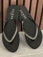 Guess - Flip Flop Rhinestone - Zwart
