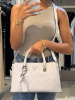 Guess - Tisha Girlfriend Satchel - Beige