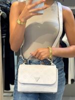 Guess - Tisha Top Handle Flap - Beige