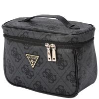 Guess - Berta Travel Toiletry Train Case - Zwart