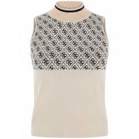 Guess - Sl Rn Lise 4G Swtr Top - Beige