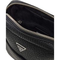 Guess - Torino Top Zip Crossbody - Zwart