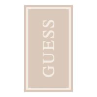Guess - Towel Jacquard Guess Frame - Beige