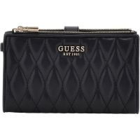 Guess - Valla Slg Dbl Zip Organizer - Zwart