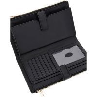 Guess - Valla Slg Dbl Zip Organizer - Zwart