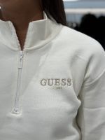 Guess Active - Midge Half-Zip Sweatshirt - Beige