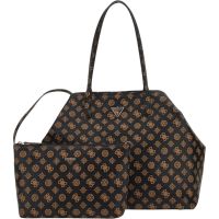 Guess - Victtoria Large 2 In 1 Tote - Bruin