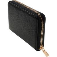 Guess - Yesba Slg Medium Zip Around - Zwart