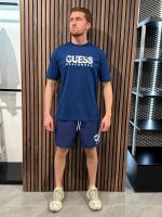 Guess - Swimtrunk Medium Wild Palms - Blauw