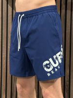 Guess - Swimtrunk Medium Wild Palms - Blauw