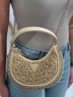 Guess - Zalina Small Hobo - Goud