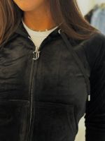 Juicy Couture - Madison Col Out Hoodie - Zwart