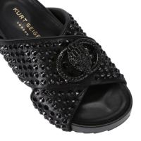 Kurt Geiger - Chelsea Cross Strap Dr - Zwart