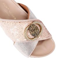 Kurt Geiger - Chelsea Cross Strap - Roze