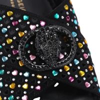 Kurt Geiger - Chelsea Cross Strap - Zwart