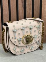 Kurt Geiger - Chelsea Saddle Crystals - Roze