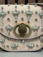 Kurt Geiger - Chelsea Saddle Crystals - Roze