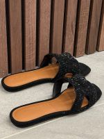 Kurt Geiger - Eagle Cut Out Flat Sdl Dr - Zwart