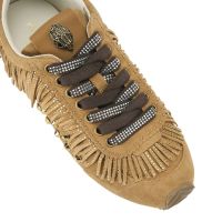 Kurt Geiger - Islington Fringe Sneaker - Bruin