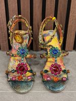 Kurt Geiger - Jewel Gladiator Sandal - Goud