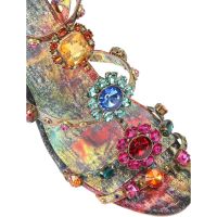Kurt Geiger - Jewel Gladiator Sandal - Goud