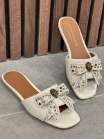 Kurt Geiger - Kensington Bow Flat Sdl - Beige