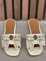 Kurt Geiger - Kensington Bow Flat Sdl - Beige