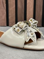 Kurt Geiger - Kensington Bow Flat Sdl - Beige