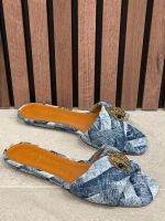 Kurt Geiger - Kensington Flat Sandal - Blauw