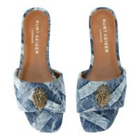 Kurt Geiger - Kensington Flat Sandal - Blauw