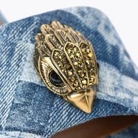 Kurt Geiger - Kensington Flat Sandal - Blauw