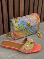 Kurt Geiger - Kensington Flat Sandal - Meerkleurig