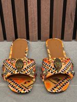 Kurt Geiger - Kensington Flat Sandal - Oranje