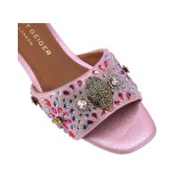 Kurt Geiger - Kensington Flat Sandal - Roze