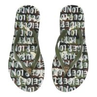 Kurt Geiger - Kensington Q Flip Flop - Groen