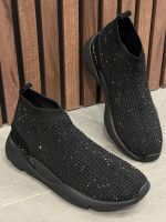 Kurt Geiger - Kurt Crystal Knit - Zwart