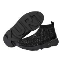 Kurt Geiger - Kurt Crystal Knit - Zwart