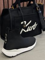 Kurt Geiger - Kurt Knit Sock Runner - Zwart