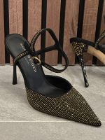 Kurt Geiger - Mayfair Point Ankle Strap - Zwart
